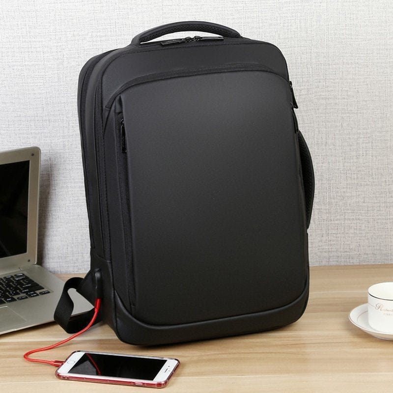 Business Commuter Backpack: Water-Repellent Film