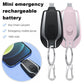 Ultra-Compact Emergency Keychain Charger - 1500mAh